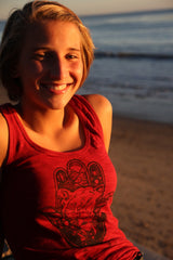 Women's Racerback Tank Top - Ishtar Backlund Art
